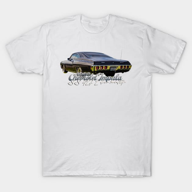 1968 Chevrolet Impala SS 427 2 door hardtop T-Shirt by Gestalt Imagery